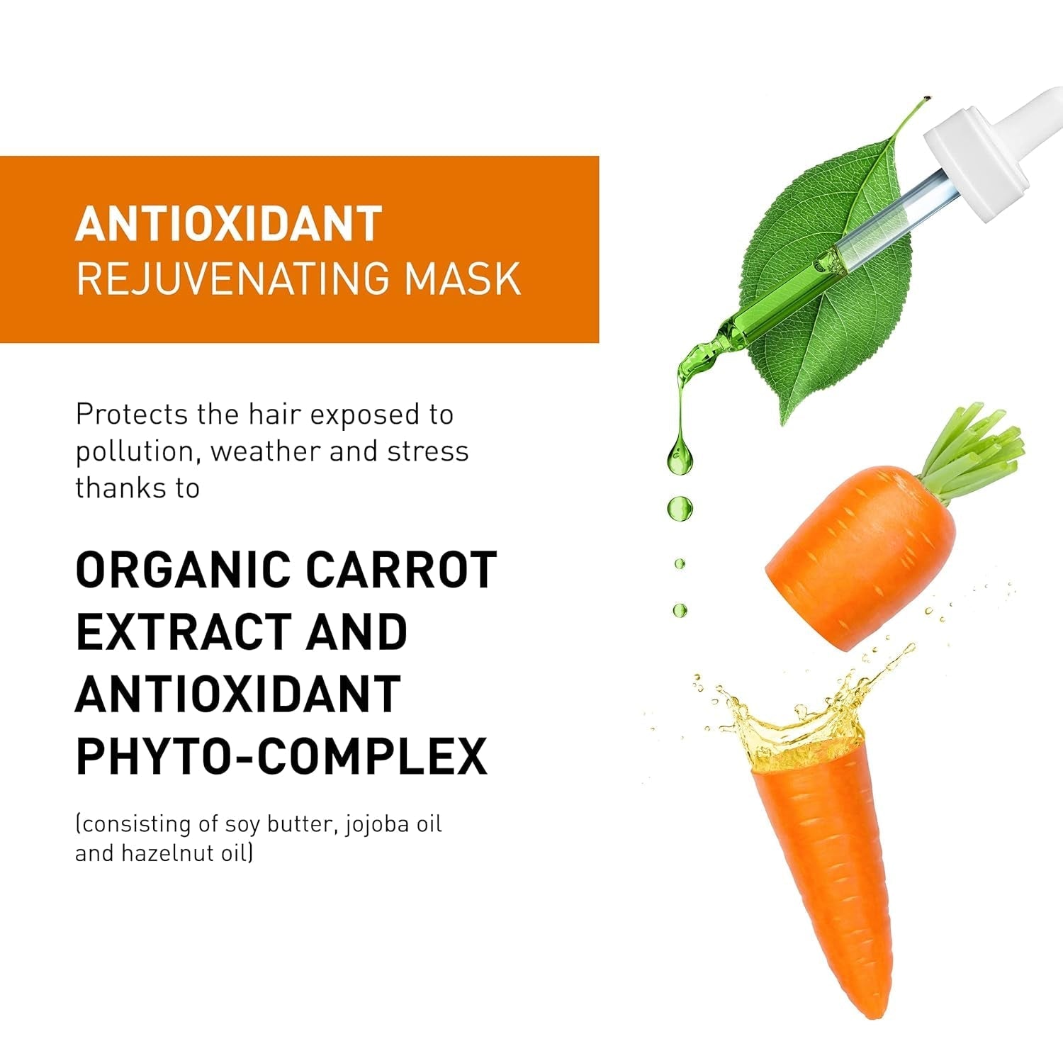 Mască antioxidantă de întinerire - 250 ml Masca de par Naty Shop