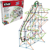 K'NEX 51438 Typhoon Frenzy Roller Coaster, 2-in-1 Model Colorful Construction Set for Boys and Girls, 19 Foot Toy, 640 Piece Kids Building Set for Children Aged 9 Years +