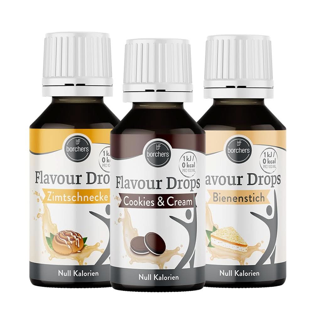 Borchers Flavor Drops, Naty Shop Flavors "Backstube" Tasting Pack