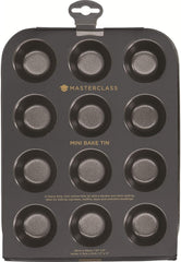 Masterclass Törtchenform Master Class Für 12 Stück 25X20Cm, Karbonstahl, Grau, 28 X 18 X 18 Cm Molds and trays for baking Naty Shop