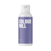 Colorant alimentar pe bază de ulei Colour Mill Blend Violet - Colorant alimentar pentru ciocolată, fondant, brioșe, prăjituri, copt, macaroane - Colorant alimentar pentru decorarea torturilor - 100 ml
