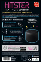 Hitster Platinum Edition – Party music game with 500 songs from pop, rock, hip-hop, dance and more, including speaker