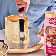 Funcakes Mix Für Buttercreme: Einfach Zu Berübenen, Cremig, Perfekt Zum Dekorieren, Abdecken Und Füllen Von Kuchen, Belag Auf Cupcakes, Halal., 1 Kg Mix for baking and cooking Naty Shop