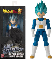 BANDAI - Dragon Ball Super - Giant Limit Breaker Figure 30 Cm - Super Saiyan Vegeta Blue - Licența oficială Dragon Ball - Figură Vegeta mare articulată - Jucărie pentru copii 4+ ani - 36732 Action figures Naty Shop Super Saiyan Blue Vegeta