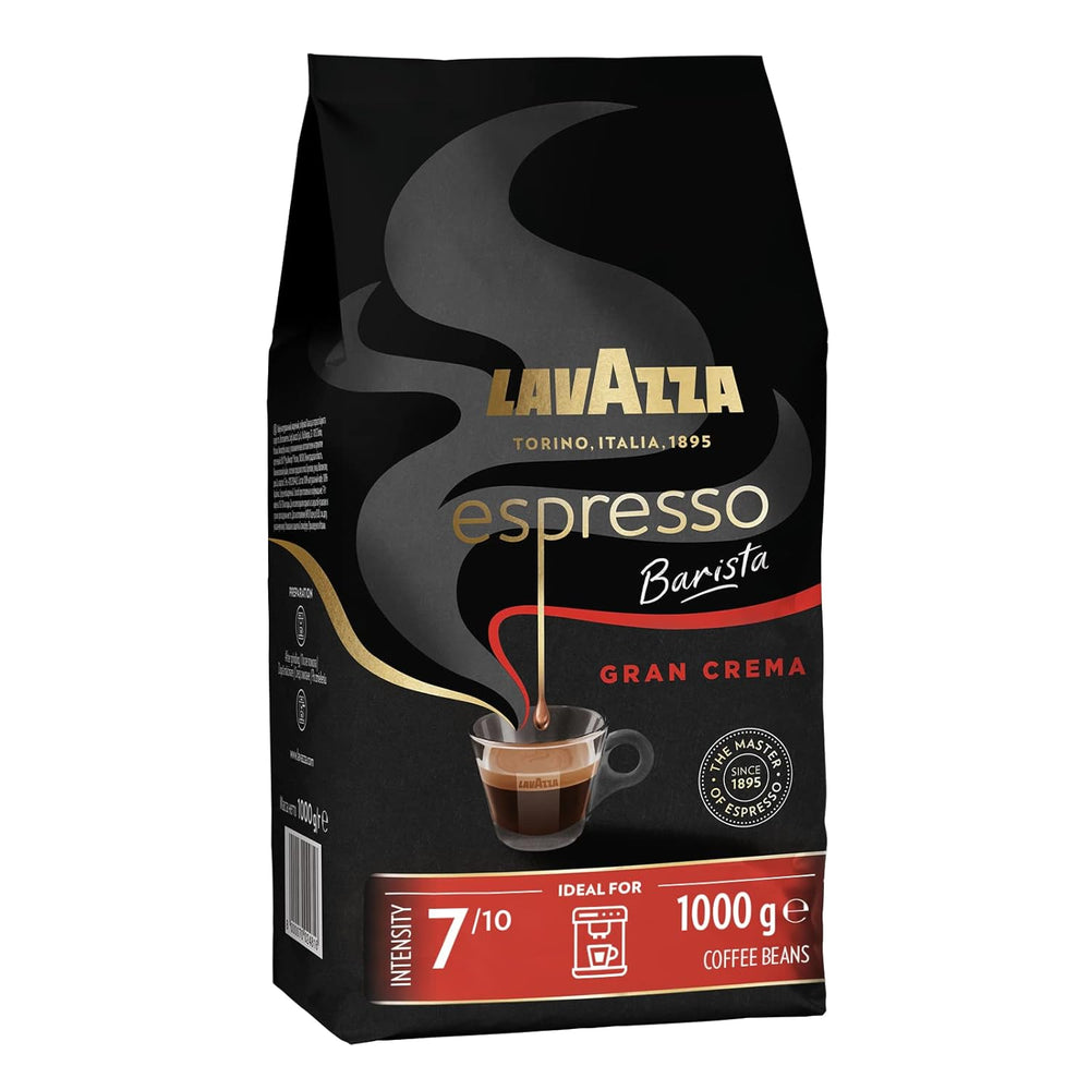 Lavazza Espresso - Barista Gran Crema - Boabe de cafea aromatice - Pachet de 6 (6 x 1 kg)