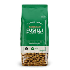 Whole wheat fusilli from Amazon, 500g