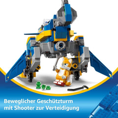 LEGO Sonic the Hedgehog Cyclone Vs. Metal Sonic - Mechs collectible toy with 2 video game minifigures - Gift idea for boys and girls from 8 years old and teenage game fans 77002 Building sets Besuche den LEGO-Store