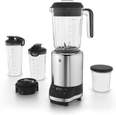 WMF Kult Pro Multifunktionsmixer Hochleistungsmixer, 30,000 U/Min, Smoothie Maker, Standmixer, Ice-Crush Funktion, 4 Mixbehälter Inkl. Togo-Verschluss Kitchen Naty Shop