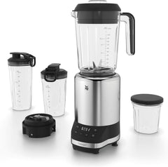 WMF Kult Pro Multifunktionsmixer Hochleistungsmixer, 30,000 U/Min, Smoothie Maker, Standmixer, Ice-Crush Funktion, 4 Mixbehälter Inkl. Togo-Verschluss Kitchen Naty Shop