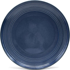 Set de veselă combinat vintage ECHTWERK „Alicia” cu 16 piese Design modern pentru 4 persoane, set elegant de veselă din gresie albastru închis cu 4 farfurii, 4 farfurii laterale, 4 boluri, 4 cești de ceai