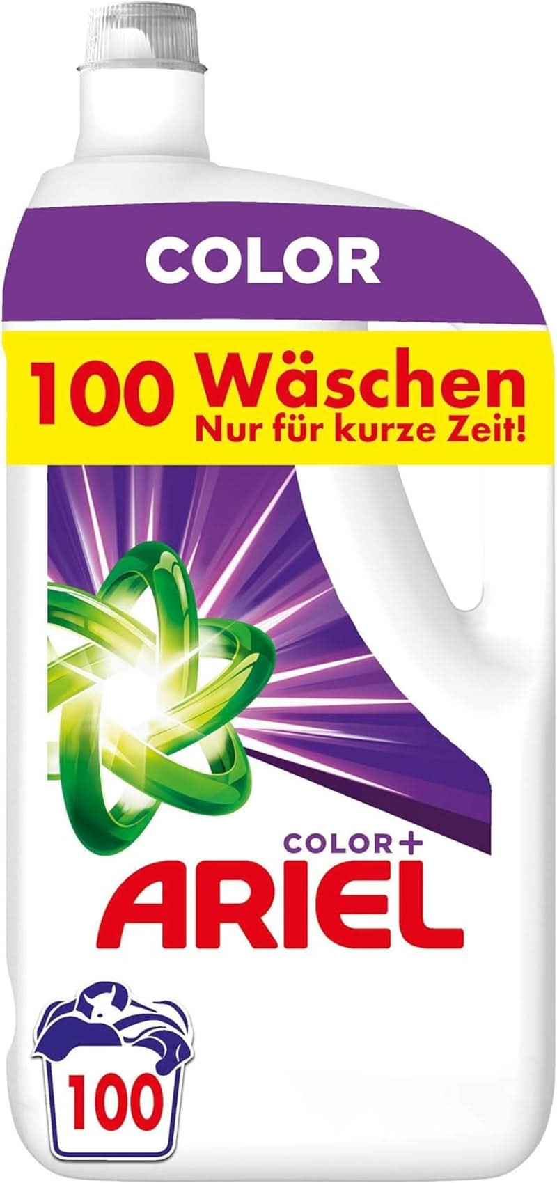 Ariel liquid detergent, 100 wash loads, Colour+ Naty Shop New Model