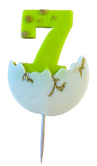 Decoratiune comestibila din zahar, Cifra 7 Decoratiuni din Pasta de Zahar Nati Shop