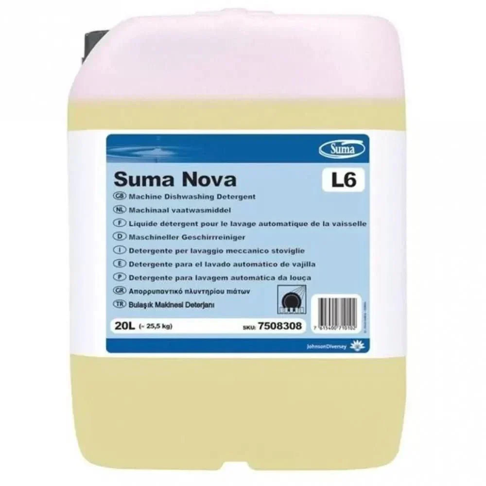 Dishwasher detergent SUMA NOVA L6, Diversey, 20L Detergenti Nati Shop