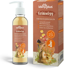 Ida Plus - GoldenEgg 200 ml - reduced Brucheier & Federfressen - supported Federwachstum & Federkleid - Wichtige Mineralien & Vitamine für Hühner - Beste Eierqualität bei Ihrer Hühnerhaltung