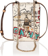 DKNY Femeii Elissa N / S Telefon Cr Crossbody, One Size Genti Femei Naty Shop Alb