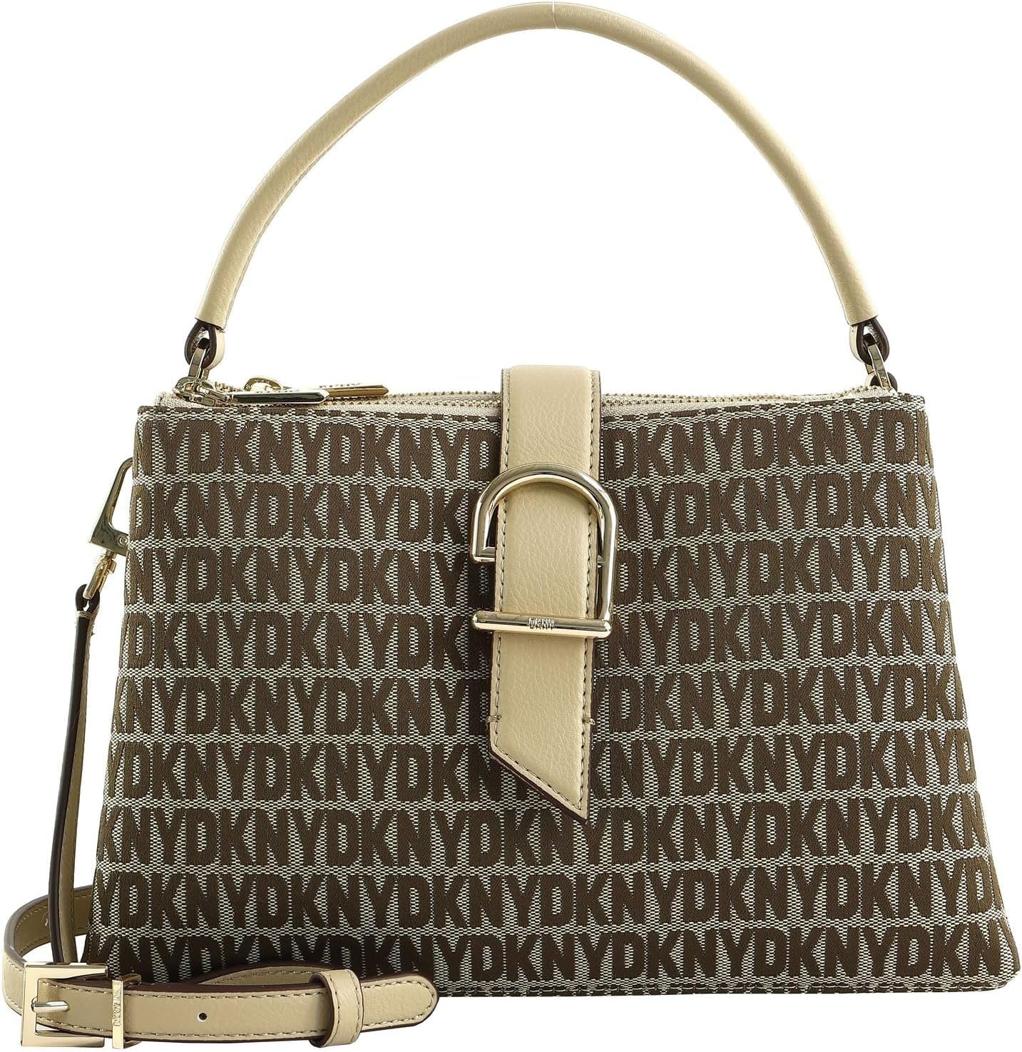 DKNY Women's Everyday Bag Satchel Genti Femei Naty Shop Chino/ kaki deschis