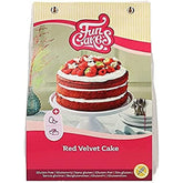 Funcakes Mix Für Red Velvet Cake, Glutenfrei: Einfach Zu Berübenen, Schön Weicher Und Fluffiger Kuchen Mit Leichtem Schokoladengeschmack, Perfekte Rote Farbe, 400G Mix for baking and cooking Naty Shop Default Title