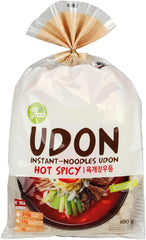 Allgroo Udon Instant Noodles - Spicy Udon Soup, quick preparation - Contains 3 servings - 1 x 690g