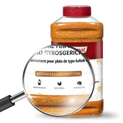 Prymat Gyros Gewürzmischung 900g – aromatic, spicy mixture for Döner, Kebab, Chicken, Lamb and Grill dishes – ideal for grilling, roasting and seasoning Mediterranean meat dishes