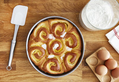 Gustosa Backform 12 Muffin Aus Stahl, Antihaftbeschichte, Für Backofen, Schwarz, 38 X 27 Cm Molds and trays for baking Naty Shop