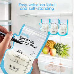 Edibaby, Bags for breast milk, 100 pieces, Sterilized, without BPA Accessories Food and Breastfeeding Bebe Naty Shop