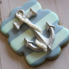 Katy Sue, Mold Silicone Decor Nautic - Ancore Bucatarie Naty Shop