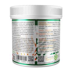 Special Ingredients Natriumbikarbonat - Premium Qualität Extra Feines Pulver, Vegan, Gvo-Frei, Glutenfrei - Recycelbarer Behälter Bucatarie Naty Shop