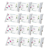 Baby Wipes with Talc for Sensitive Skin, Alcohol Free, Skin Friendly, pH 5.5, Lightly Scented, 1200 Count (12 Pack)