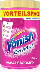 Vanish Oxi Action Powder Pink - 1 X 1.65 Kg - powder for removing stains and improving laundry without chlorine - for colored laundry Laundry Detergents Naty Shop
