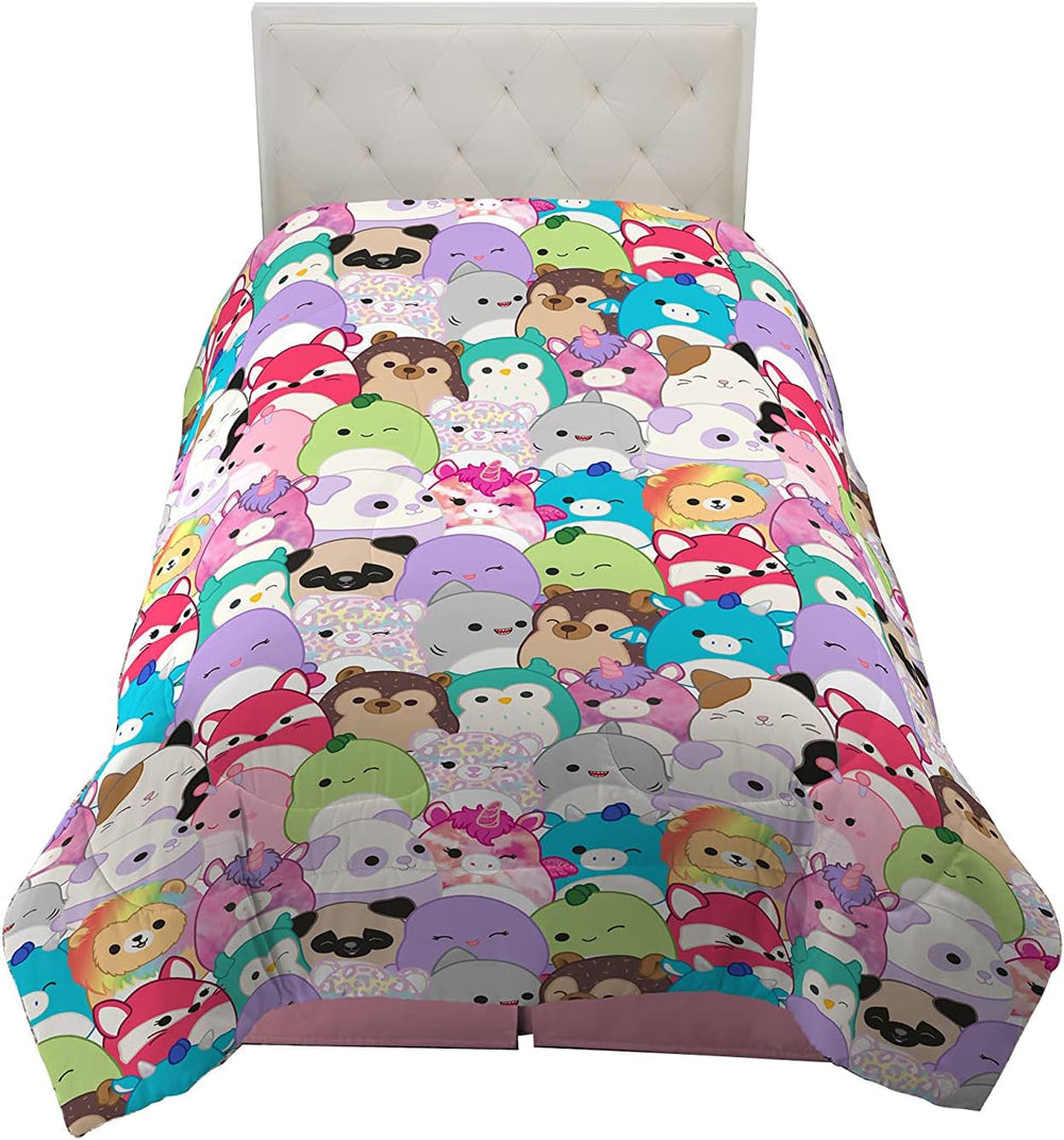 Franco Squishmallows Bedding, Soft Microfiber, for Double Beds Naty Shop Duvets and Comforters Twin Top