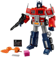LEGO 10302 Icons Optimus Prime Set, 2In1 Robot Figure and Model Truck, Transformers Toy Model Kit for Adults, Birthday or Christmas Gift for Men, Women, Her and Him Building Sets Besuche den LEGO-Store