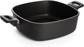 Woll Nowo Titanium Guss-Kasserole Viereckig - Induktiv -, 28 X 28 Cm, 10 Cm Hoch, 6.0 Liter, Mit 2 Seitengriffen - Geeignet Für Alle Herdarten, Aluminium, Backofenfest, Schwarz Molds and trays for baking Naty Shop