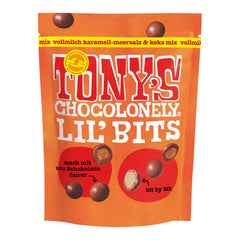 Lil'Bits, whole milk caramel sea salt and cookie mix, 120 grams Naty Shop Chocolate Candies