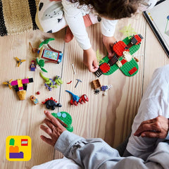 LEGO Marvel Showdown at the Treehouse: Spidey-Rex Vs. Gobby-Raptor, Dinosaur Build and Play Set, Toy Dinosaur Gift for Boys and Girls 4+, Spidey and His Super Friends 11200 Building Sets Besuche den LEGO-Store