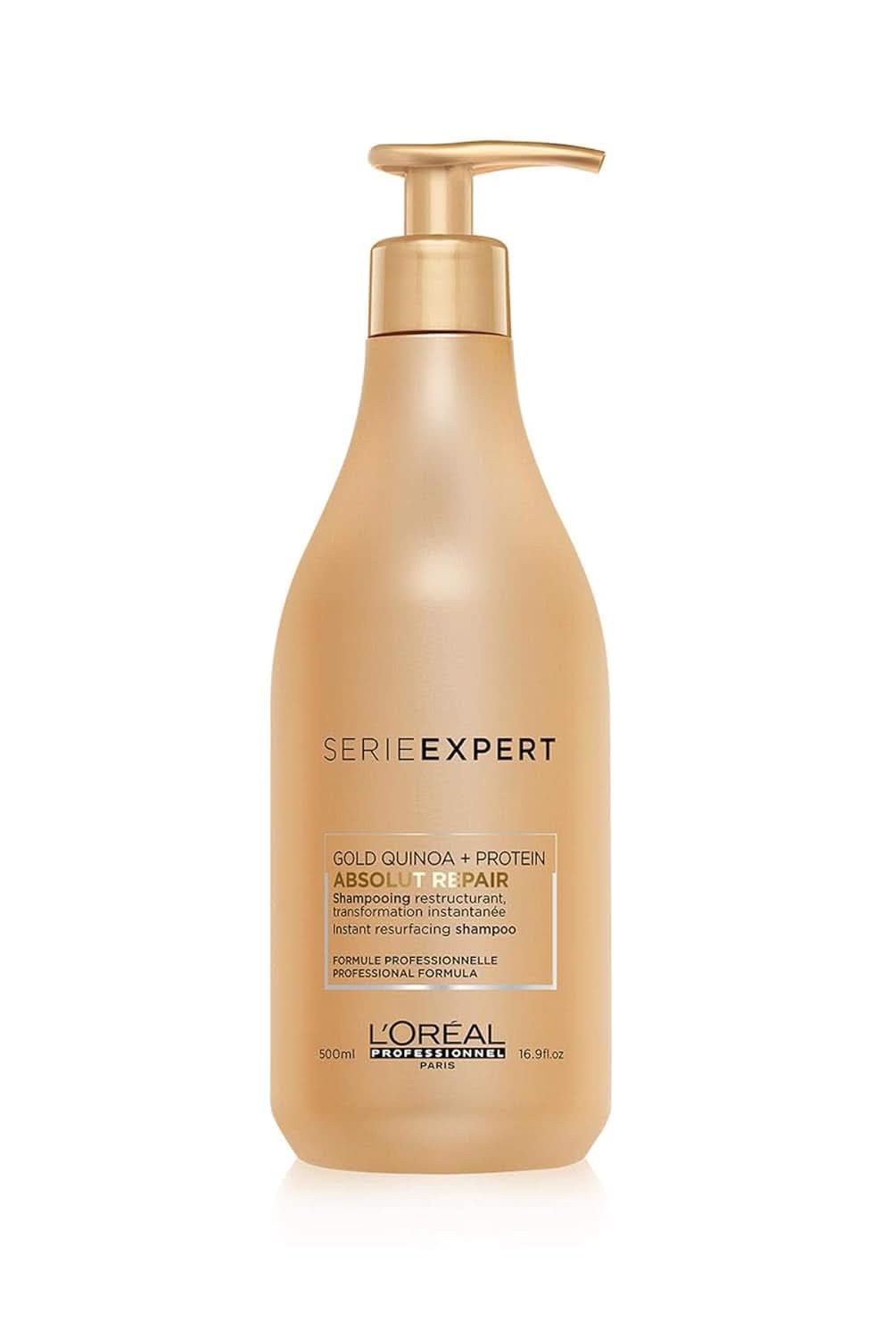 L'OréAl Professionnel Serie Expert Absolut Repair Gold, Quinoa Shampoo + Protein Duș și baie Naty Shop