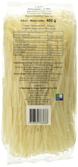 Rice Noodles - Thai, 3mm wide rice ribbon noodles, made from rice flour - 17 x 400g