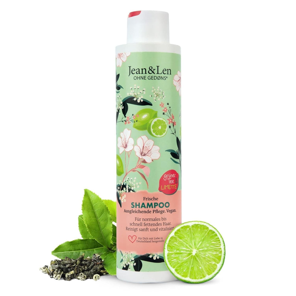 Jean & Len Green Tea & Lime moisturizing shampoo, for normal to oily hair, 300 ml Shower and bath Jean & Len Green Tea & Lime Default Title