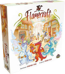 Cardboard Alchemy, Flamecraft, Family Game, Board Game, 1-5 Players, Ages 12+, 60 Minutes, German, Multicolor, Colorful