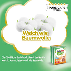 Baby diapers Sensitive size 4, Maxi (8-13 kg), 20 pieces