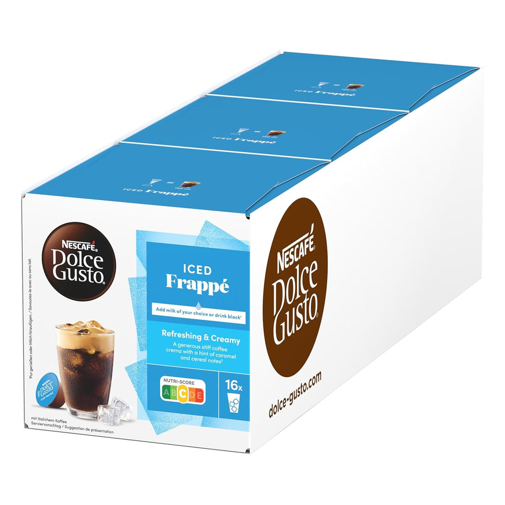 NESCAFÉ DOLCE GUSTO Frappé Kaffeekapseln 3er Pack (3 x 16 Kapseln)