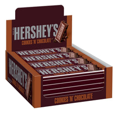Cookies 'n' Chocolate, pachet de 24 (24 x 40g) – Ciocolată cu lapte care se topește în gură cu bucățele crocante de fursecuri