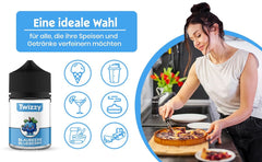 Twizzy Cranberry, Food Flavoring -60 ml - Intense aroma - Ideal for baking Aromas Naty Shop