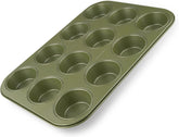 Zenker Muffinform Für 12 Stück – Ressourcenschonende Und Klimaneutrale Backform Für Muffins Und Cupcakes – 12Er Muffinblech Mit Veganer Antihaftbeschichtung Molds and trays for baking Naty Shop Muffinform