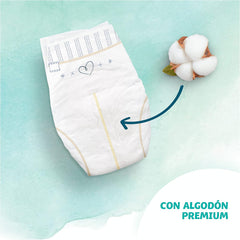 Total Care diapers, size 3, 46 diapers, soft skin protection, with plant-based materials