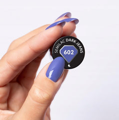 UV nail polish Semilac 602 Dark Jeans 7 ml
