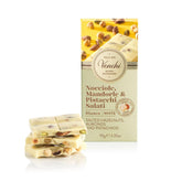 Venchi - Salted Hazelnut Bar, Salted Hazelnuts, Almonds and Pistachios, 95g, with "Piedmont Hazelnuts", Gluten Free, No Artificial Colors and No Preservatives