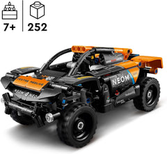 LEGO Technic NEOM Mclaren Extreme E Racing Car Set, Motor Toy for Kids, Buildable Wind Car, Technic Gift for Boys and Girls 7 Years Old 42166 Building Sets Besuche den LEGO-Store