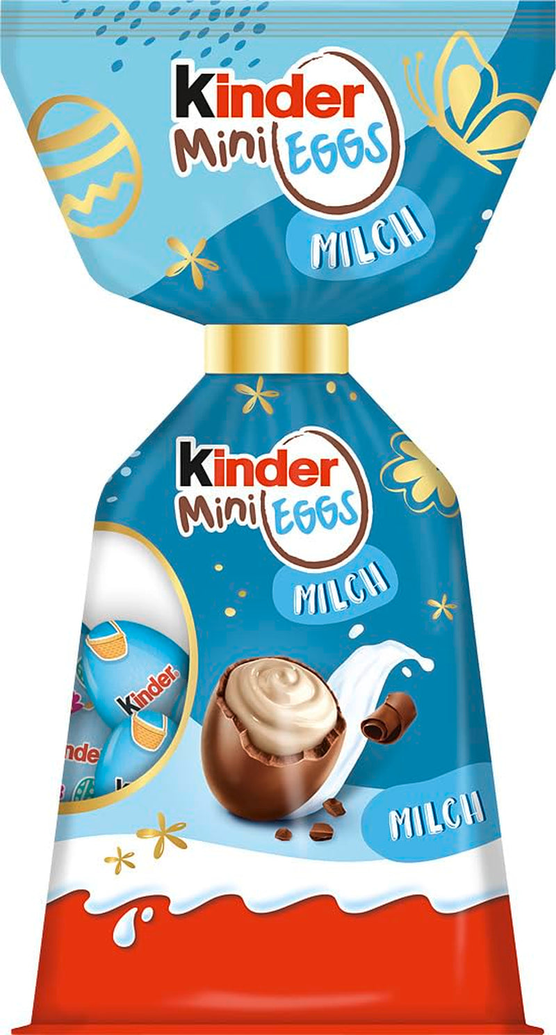 Kinder Mini Eggs Milk | 85g – Delicious Easter Chocolate Eggs – Easter Sweets – Smooth milk filling covered in milk chocolate – Perfect for the Easter basket – To share