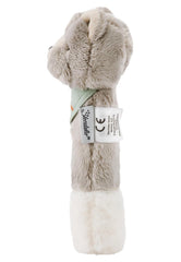 Sterntaler baby squeaker cat Lilly - Jucărie pentru copii din fleece moale - Jucărie de prindere pentru copii - Primele încercări de prindere și joc, gri Jucarii Bebe Naty Shop