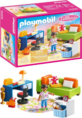 PLAYMOBIL dollhouse 70209 Youth room with girl figure and accessories, from 4 years Dollhouses Naty Shop Youth room